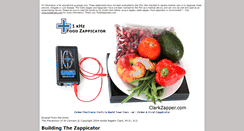 Desktop Screenshot of foodzappicator.com